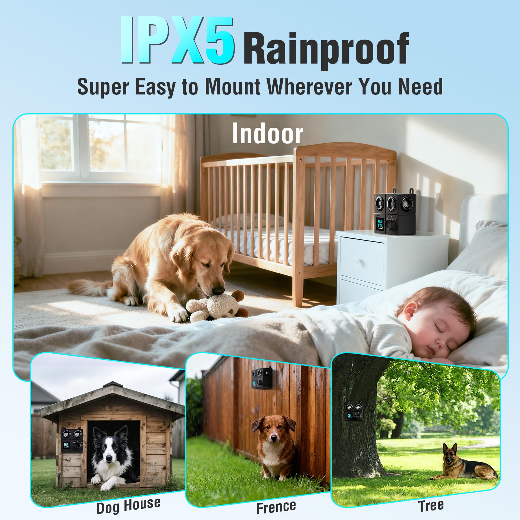 PSITUGE indoor-outdoor dog training use supports versatile routines.