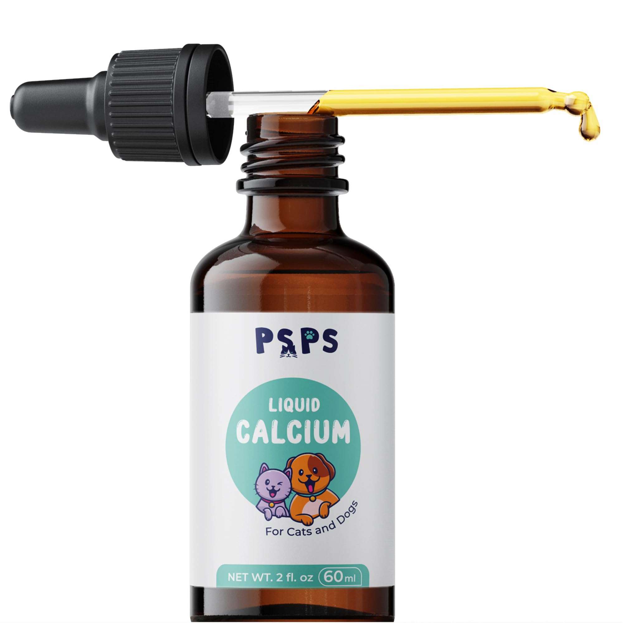 psps Calcium Liquid ingredients panel for transparency