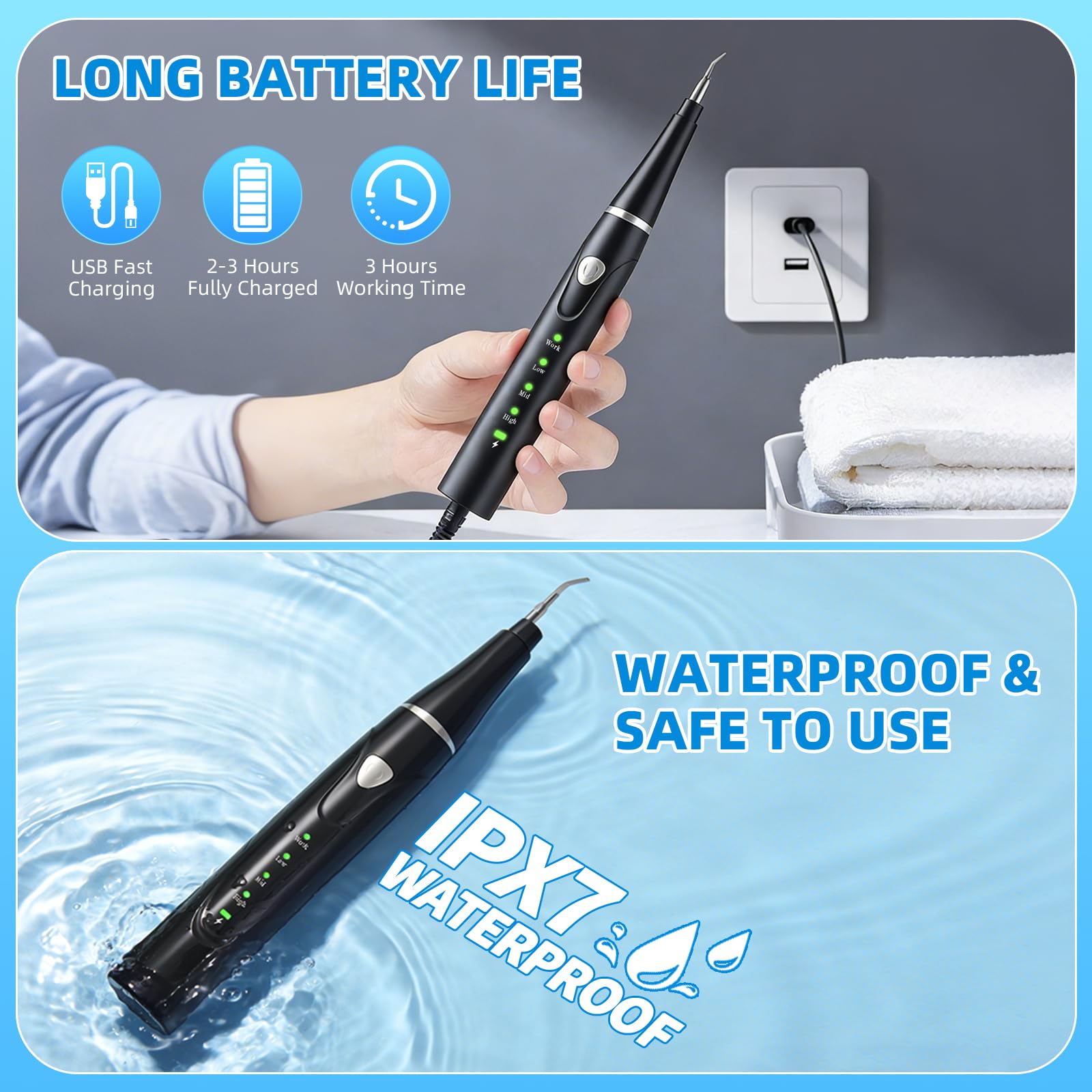 Psytpusa stain remover tool helps address surface stains.