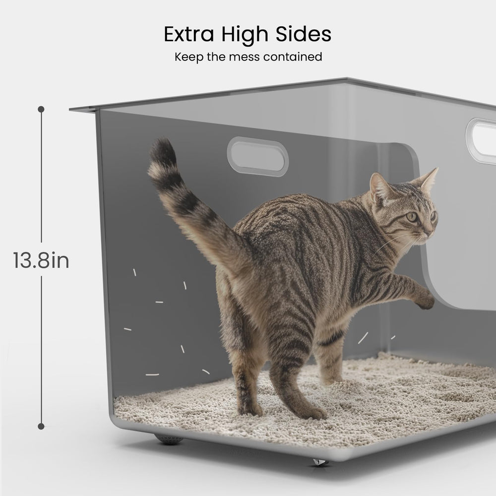 PTFFF deep, durable litter box designed for big cats and multi-cat homes.