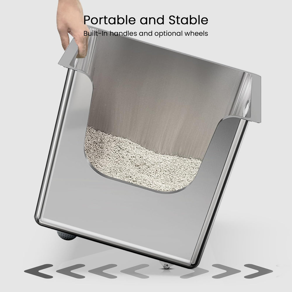 PTFFF easy-clean design allows quick rinsing and air-drying.