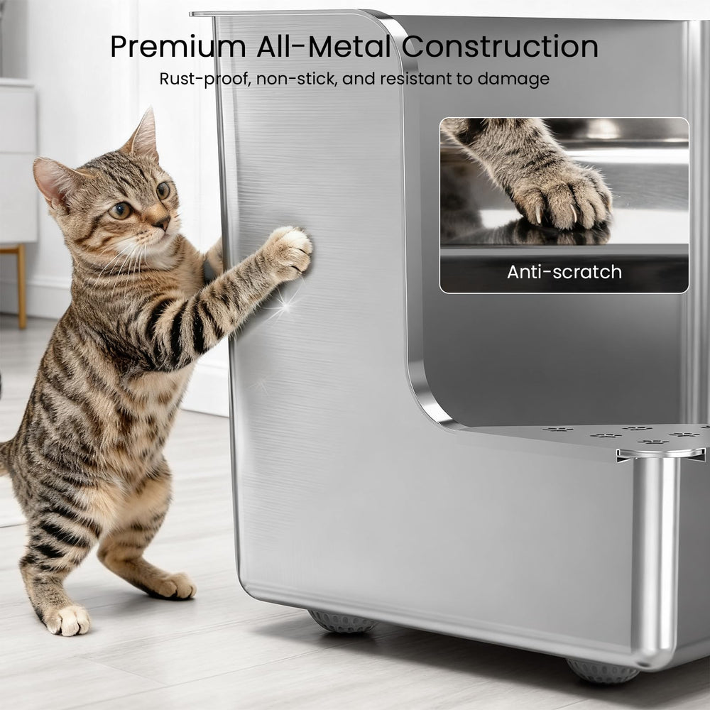 PTFFF food-grade stainless steel resists odors and cleans easily