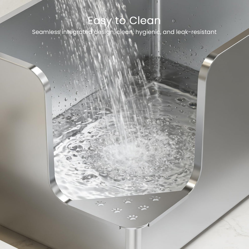 PTFFF easy-clean bottom with non-stick surface for quick maintenance