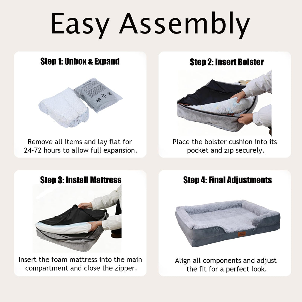PTHMKJ medium-sized bed 30x20 inches for medium dogs