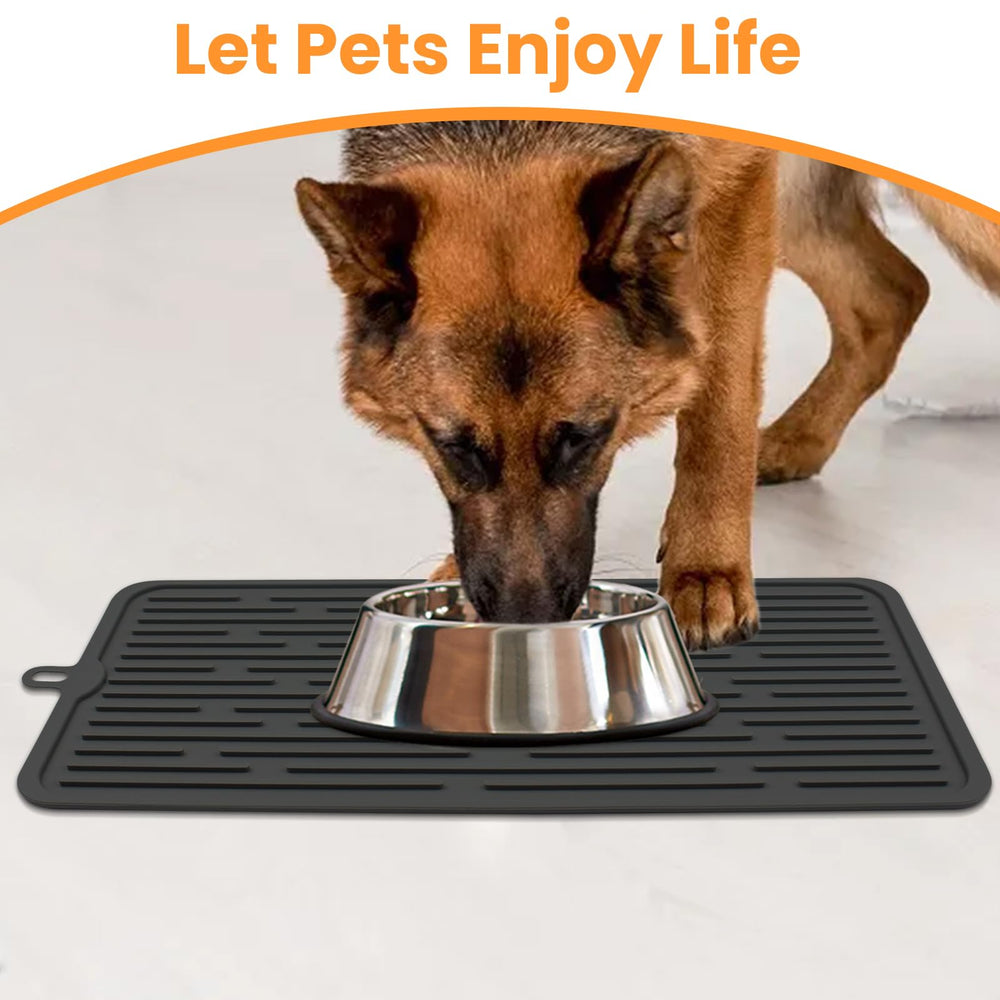 Ptlom silicone placemat is dishwasher-safe for quick cleanup after feeding