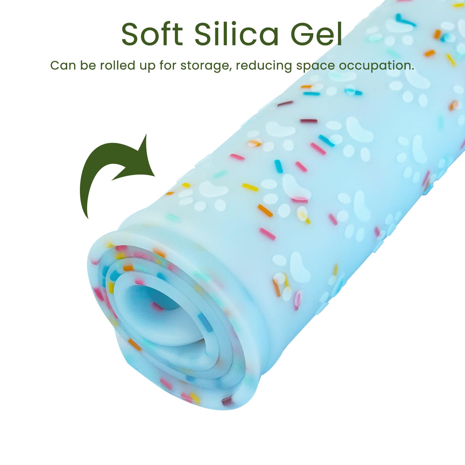 Ptlom roll-up-design stores compactly for travel or outdoor use.
