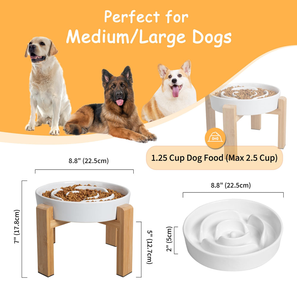 PTOBER bamboo stand detail highlights sturdy height and stable support during meals