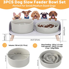 PTOBER ceramic food bowl ensures safe, durable dining