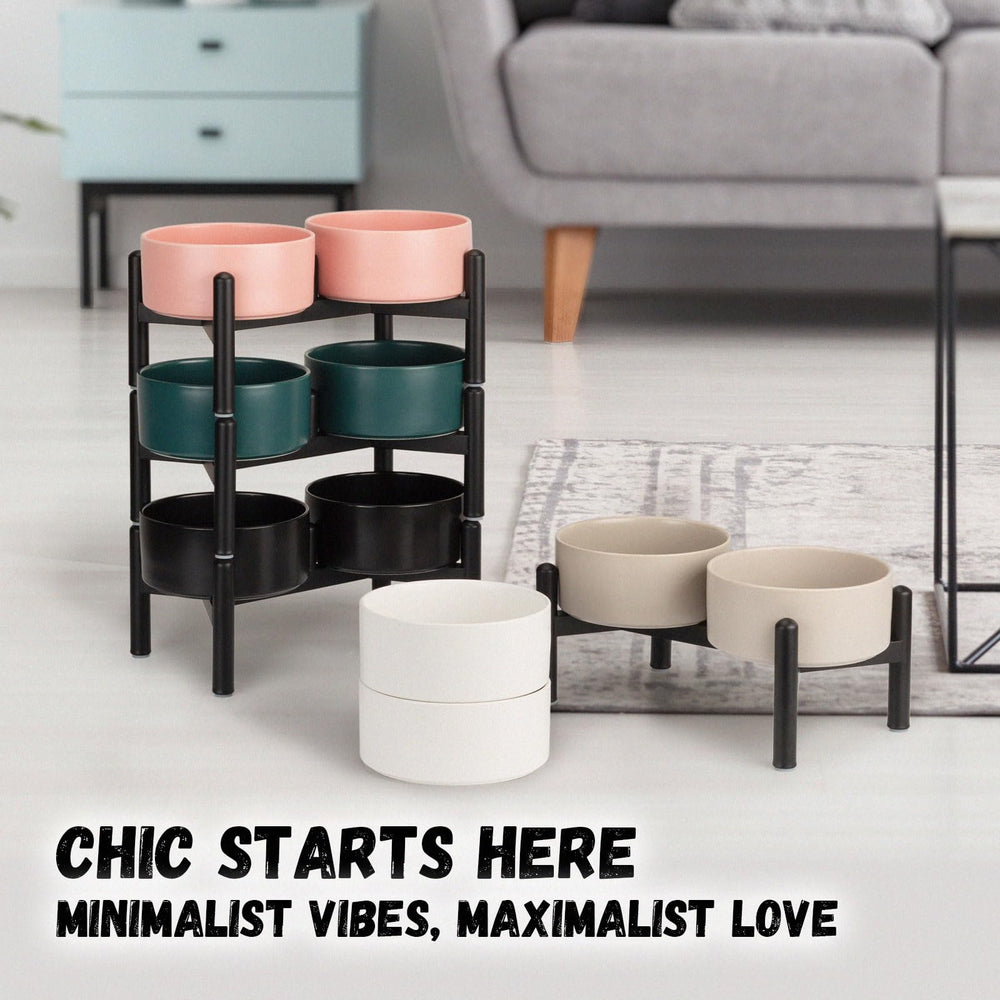 PTOBER ceramic bowls are dishwasher safe for easy cleaning.
