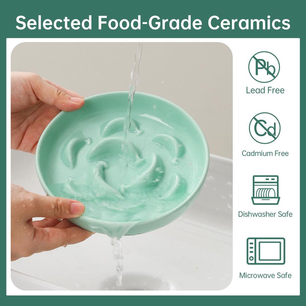 PTOBER microwave and dishwasher safe bowls simplify post-meal cleanup.