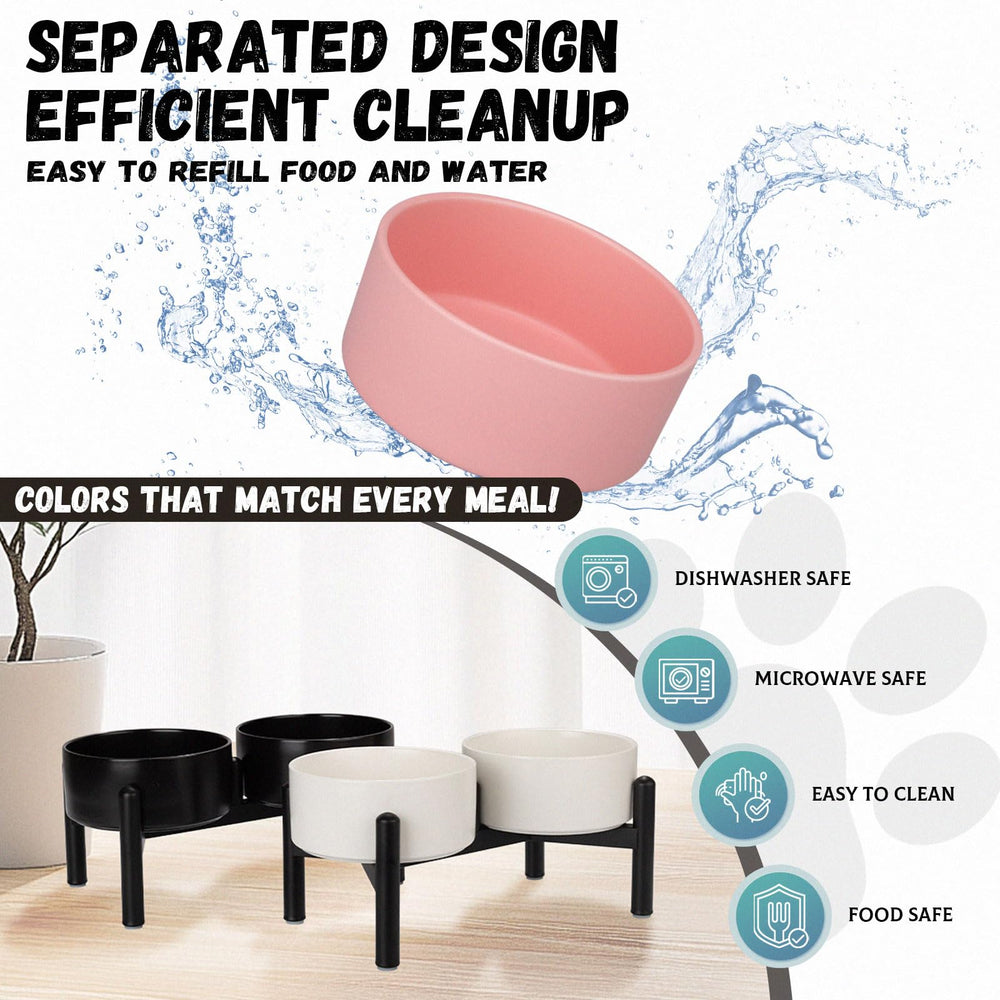 PTOBER non-slip pads keep the setup steady during meals.