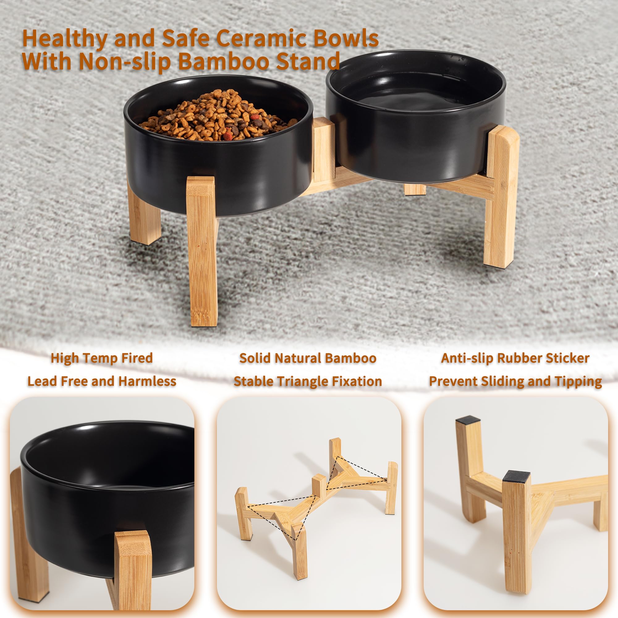 PTOBER dishwasher-safe ceramic bowls simplify cleanup after meals.