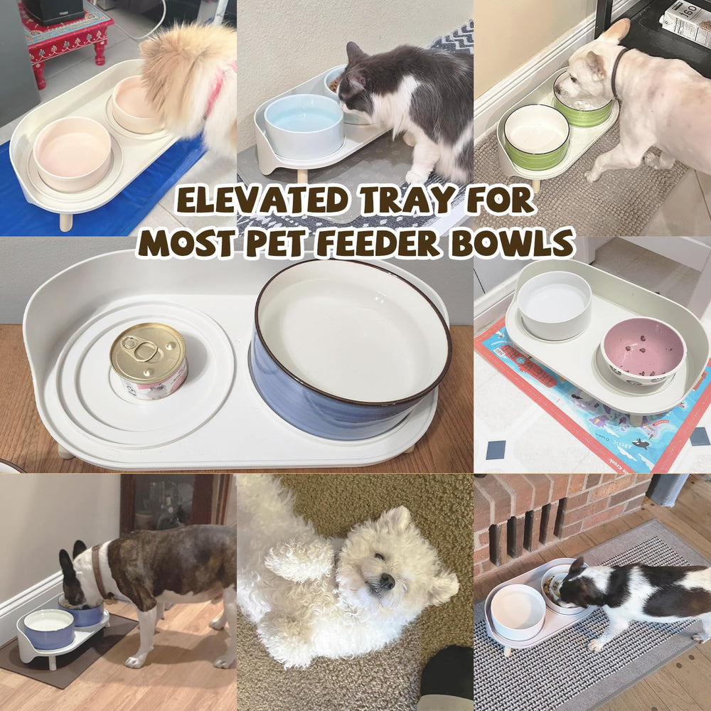 PTOBER stand with 6-inch bowl slots for larger bowls.