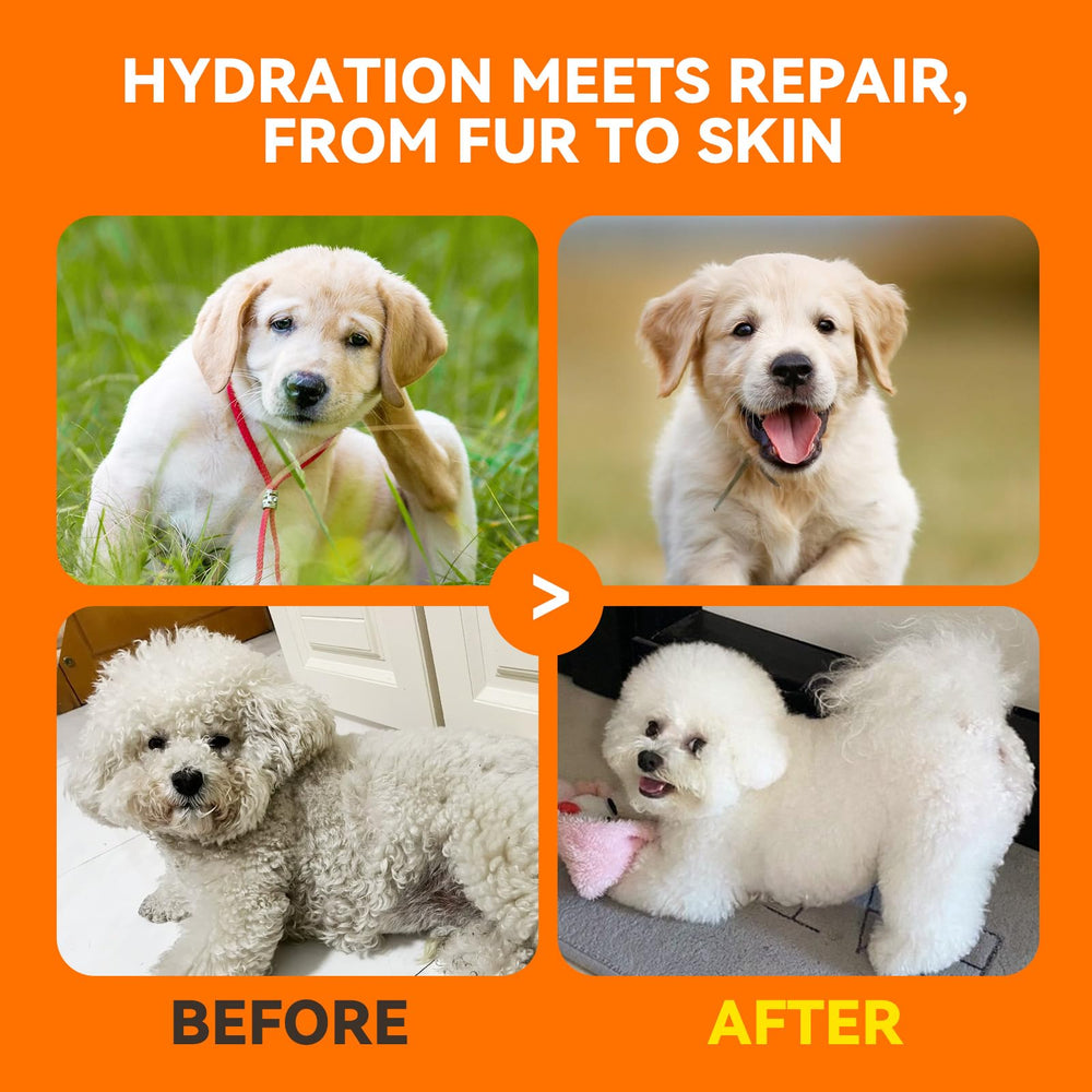 PUAINTA shampoo safe for sensitive skin and all coat types