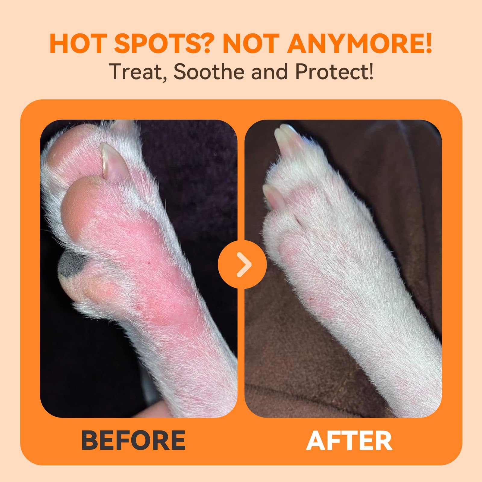 PUAINTA dog-itch-relief application mist for easy use.
