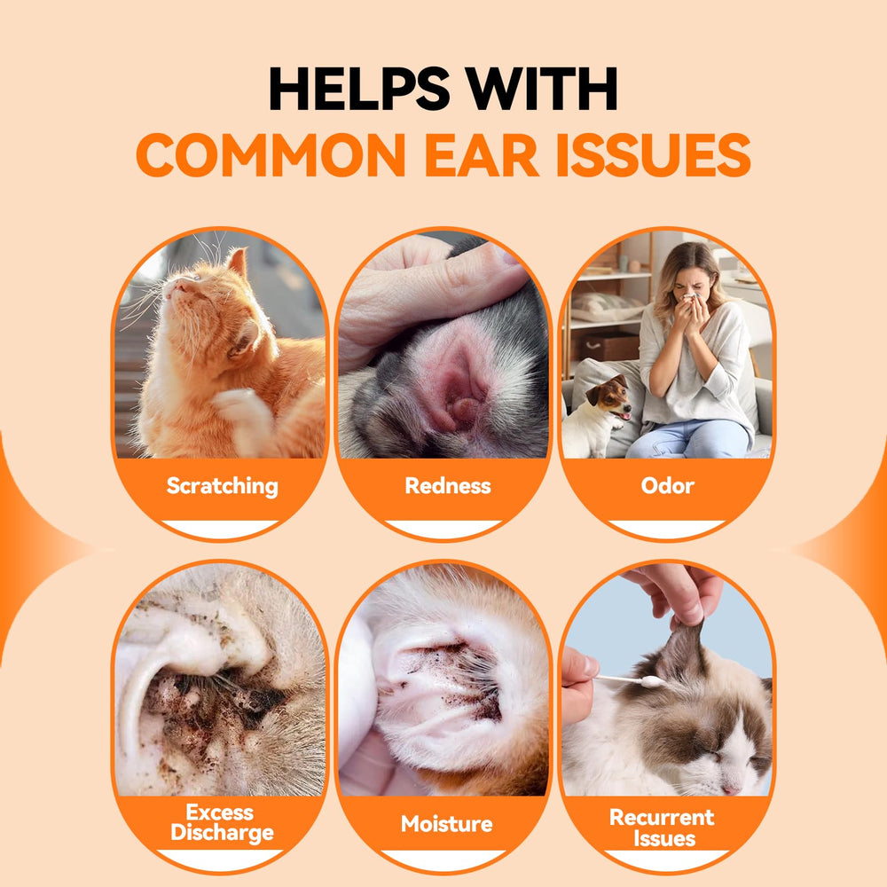 PUAINTA ear care application closeup shows careful use on ears