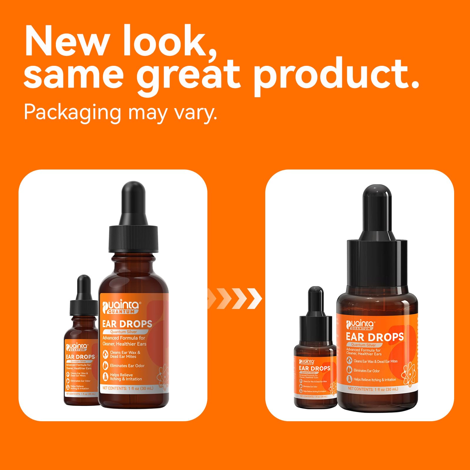 PUAINTA quantum silver ingredient visual highlighting premium formula.