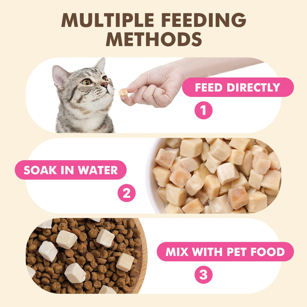 Puddonio all life stages feeding shows suitability for kittens to seniors.