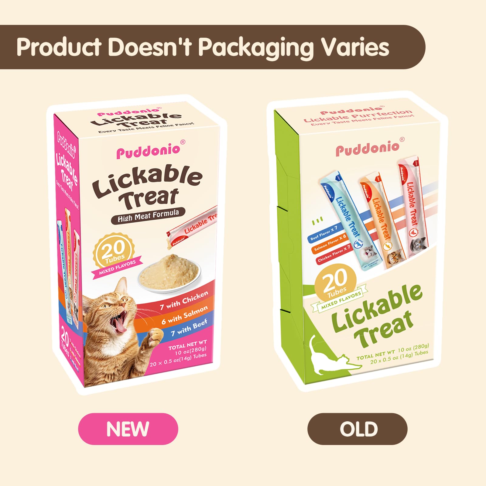 Puddonio packaging highlights quality and additive-free ingredients