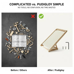 Pudigloy stable triangle base stops wobbling during scratching