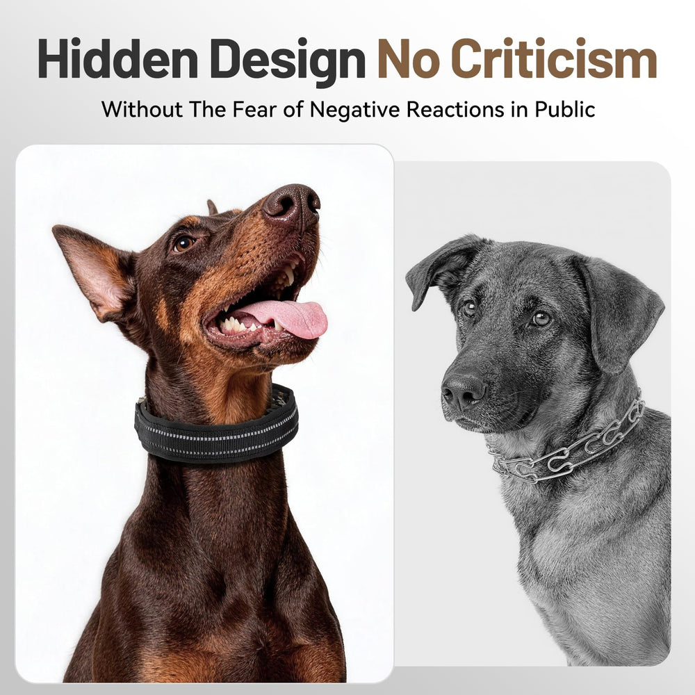 Pudiwind martingale structure evenly distributes pressure during walks.