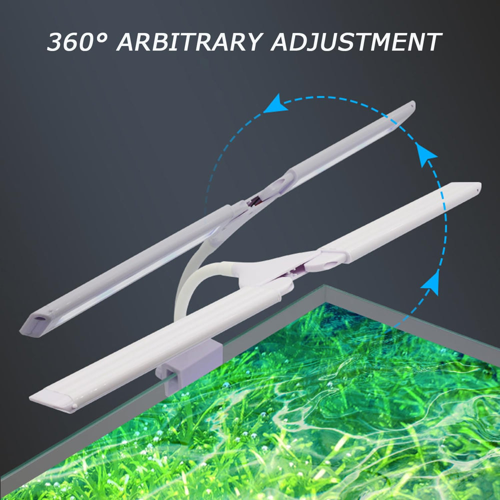 PUEUTU full-spectrum lighting is eye-friendly and safe for tanks.