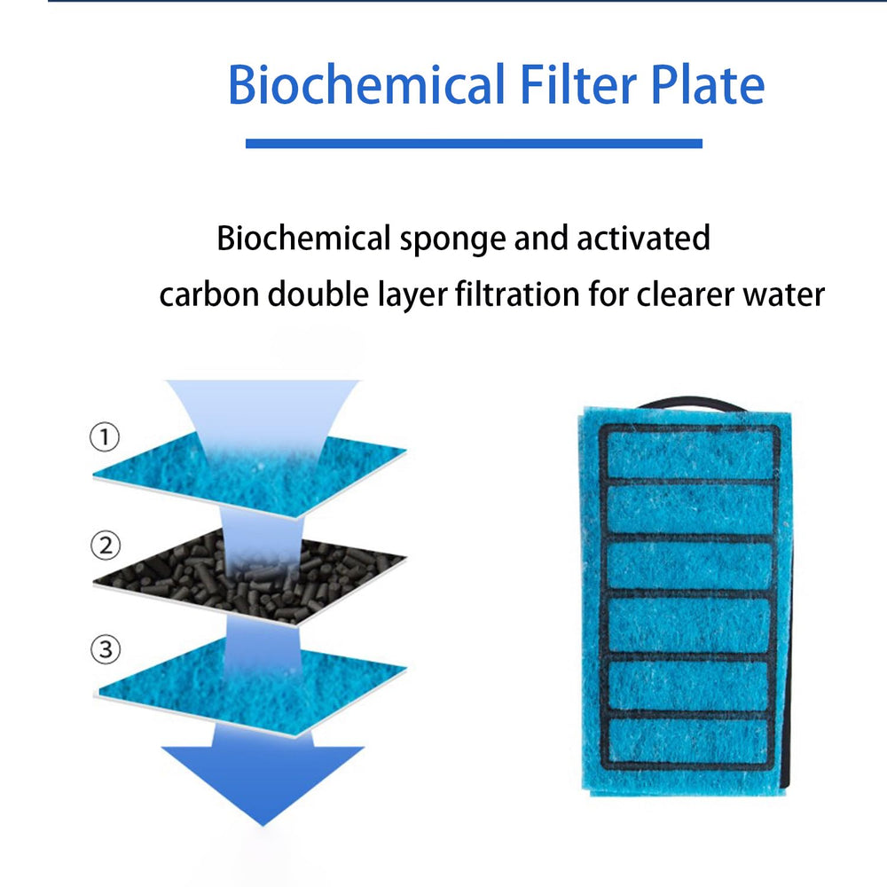 PUEUTU odor and discoloration absorption improves water clarity