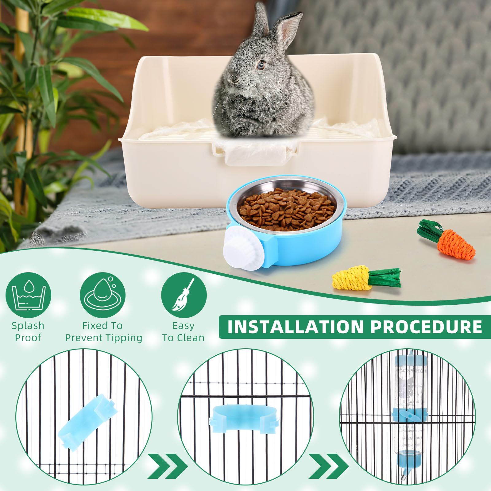PullCrease rabbit-tunnel: foldable play space encouraging activity.