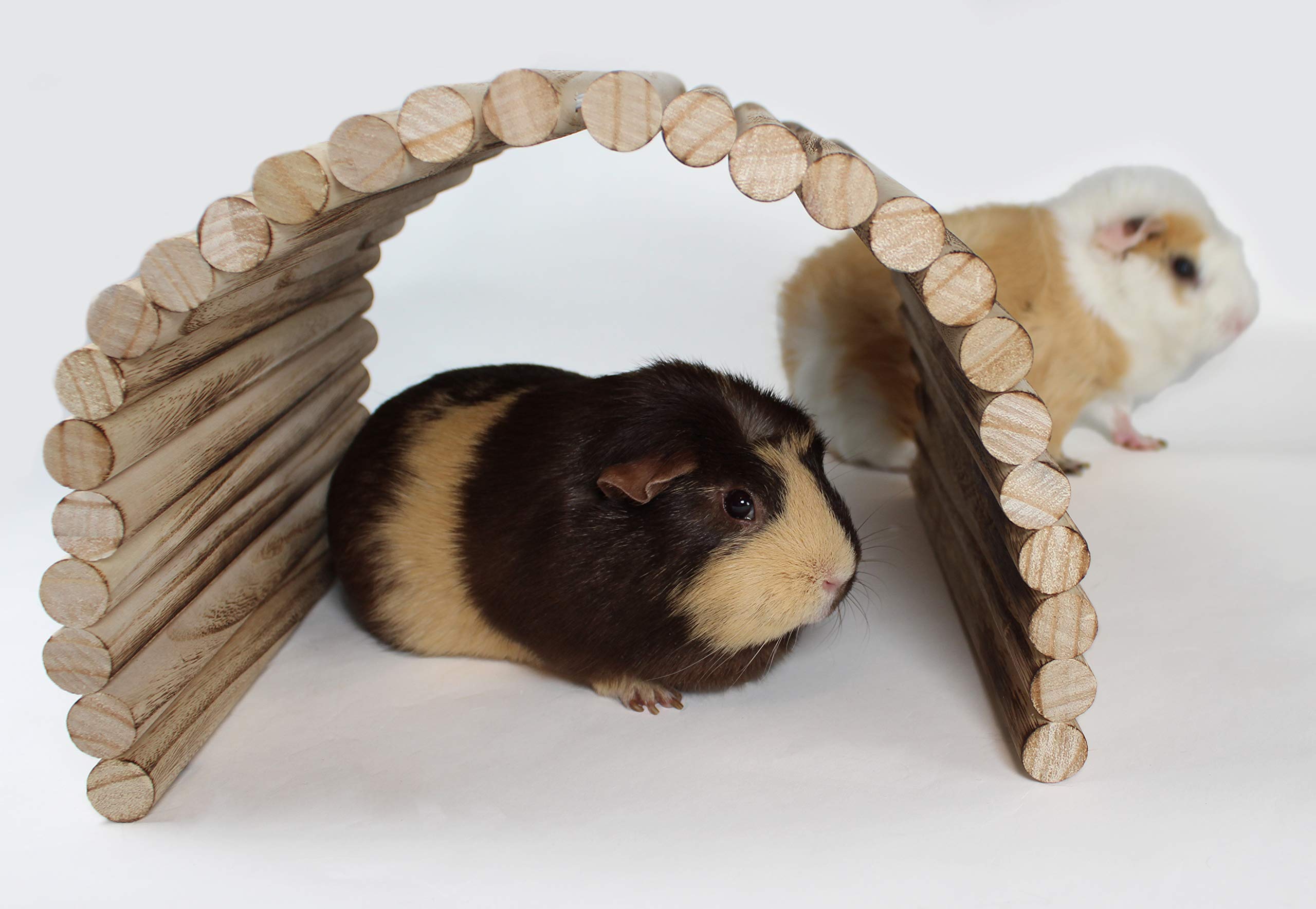 Pulse Brands Flexible Wood Hideout wood texture close-up highlighting natural finish and chew-friendly surface