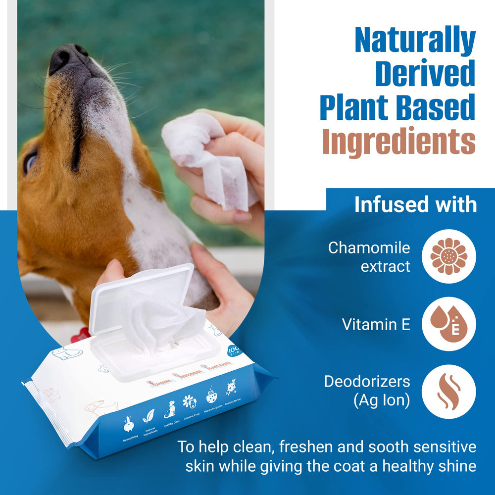 PUMBLER fragrance-free wipes with resealable packaging for daily grooming