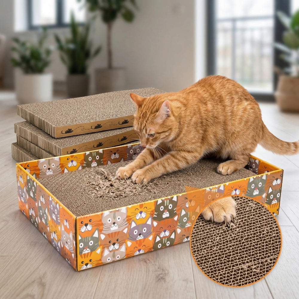 Pumtus design directs scratching and lounging to a dedicated spot.