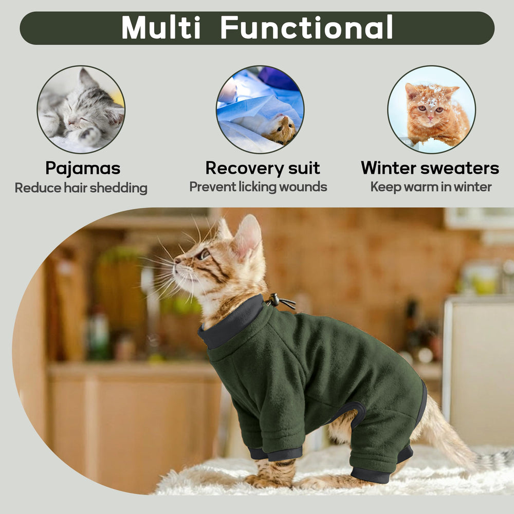 PUMYPOREITY allergy barrier cat sweater for sensitive skin in daily wear.