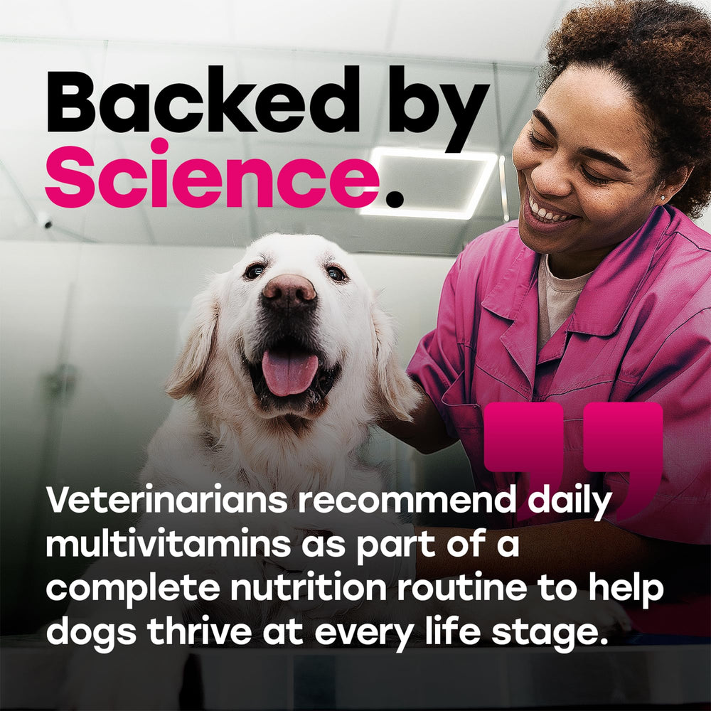 Pup Choice 24in1 includes six probiotic strains for digestion.