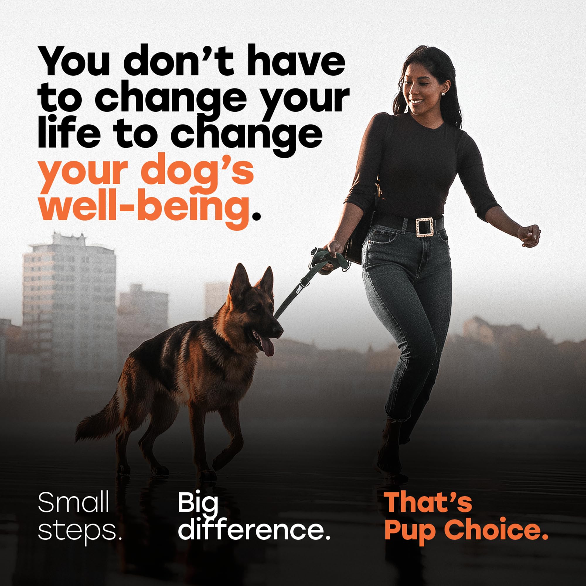 Pup Choice soft chews texture showing beef flavor for daily joint care