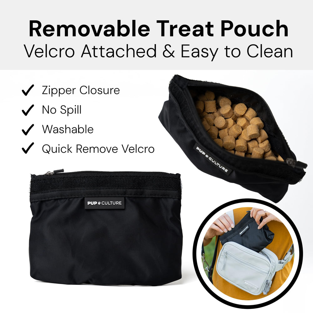Pup Culture discreet poop bag dispenser for quick pickups on the go