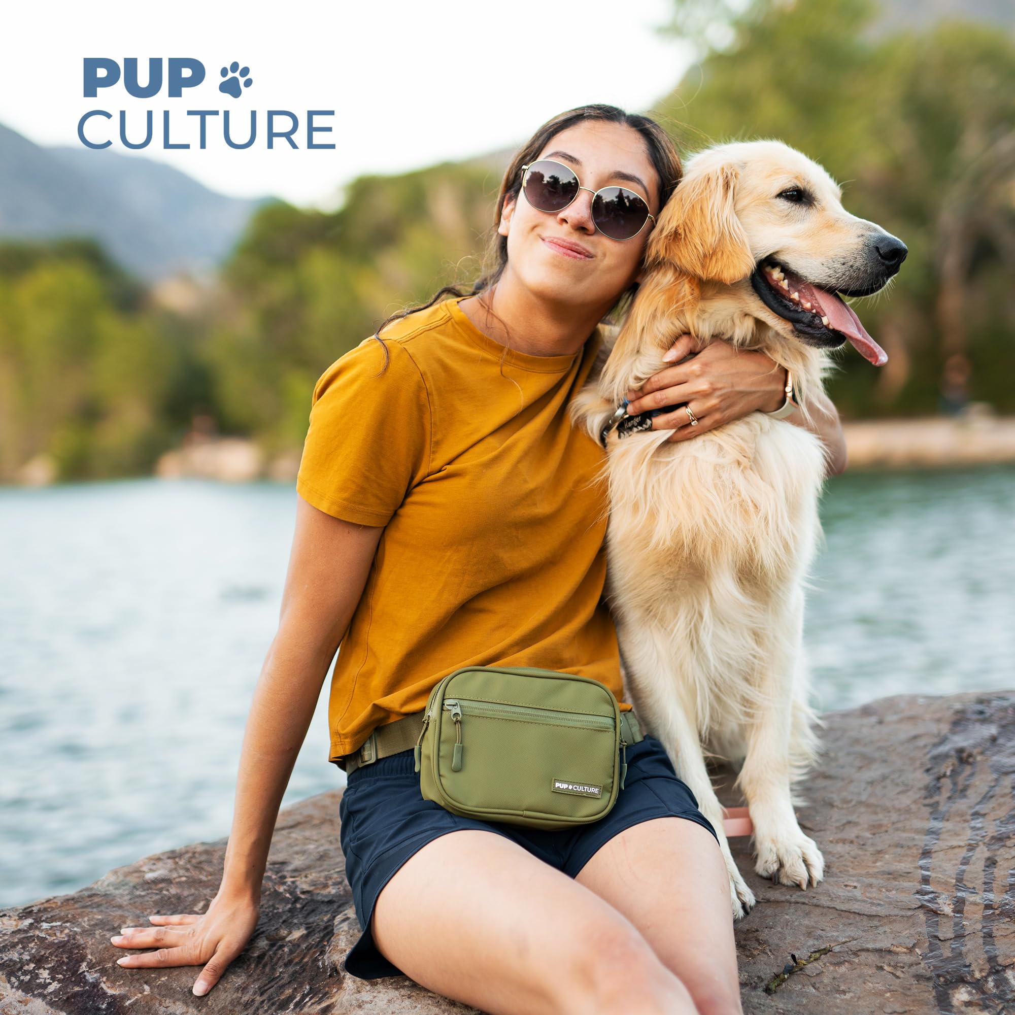 Pup Culture easy-clean treat pouch system simplifies post-walk cleanup