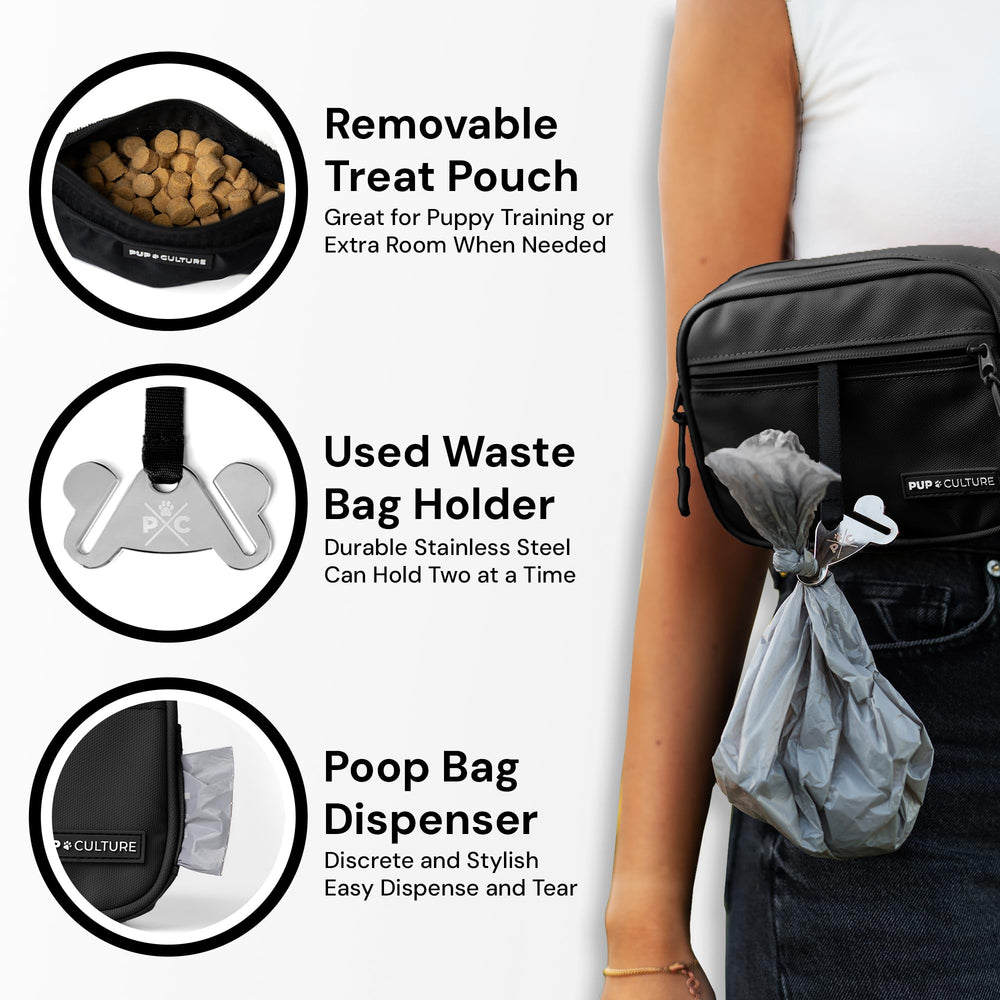 Pup Culture multiway dog walking bag styles for versatility