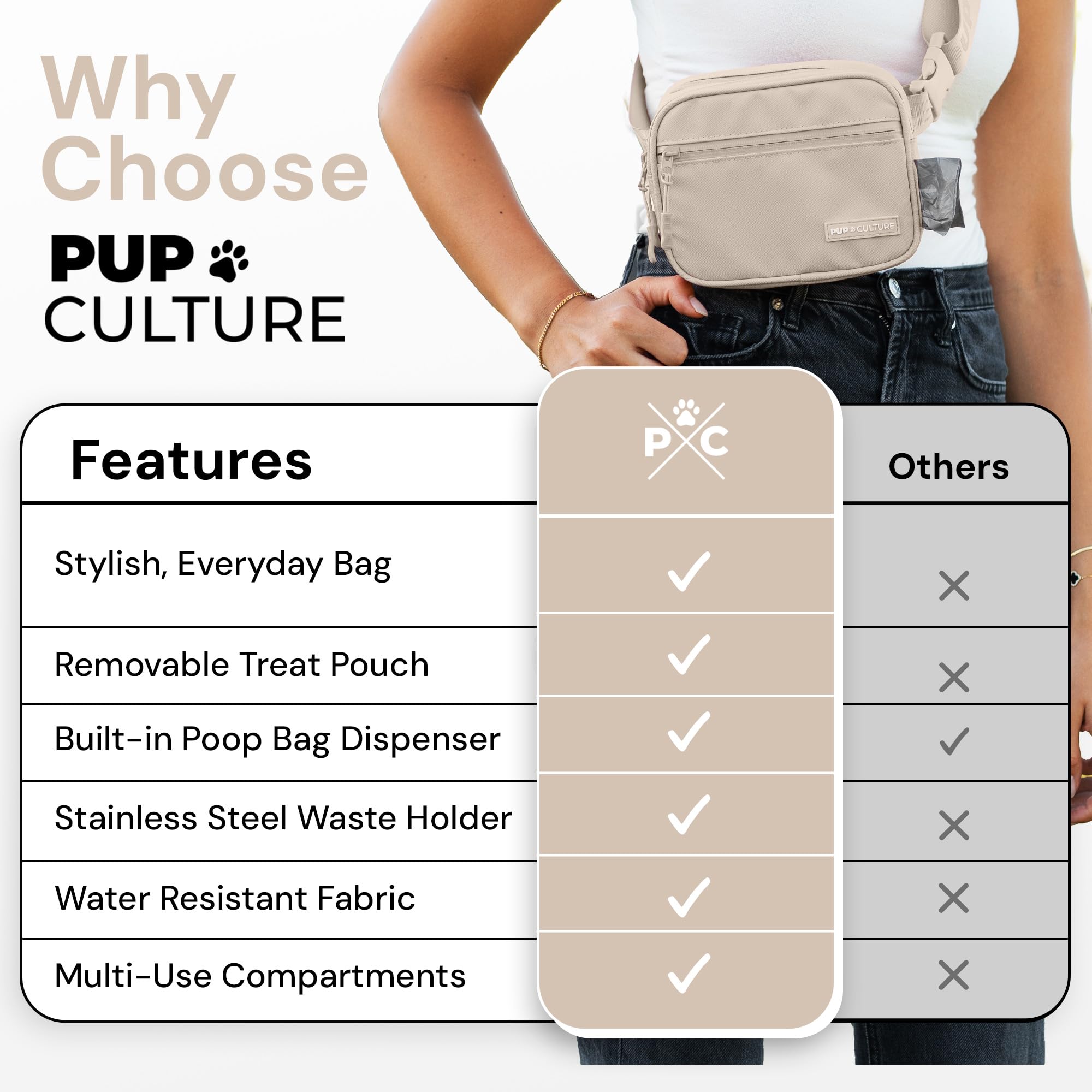 Pup Culture stylish dog training tool for everyday use