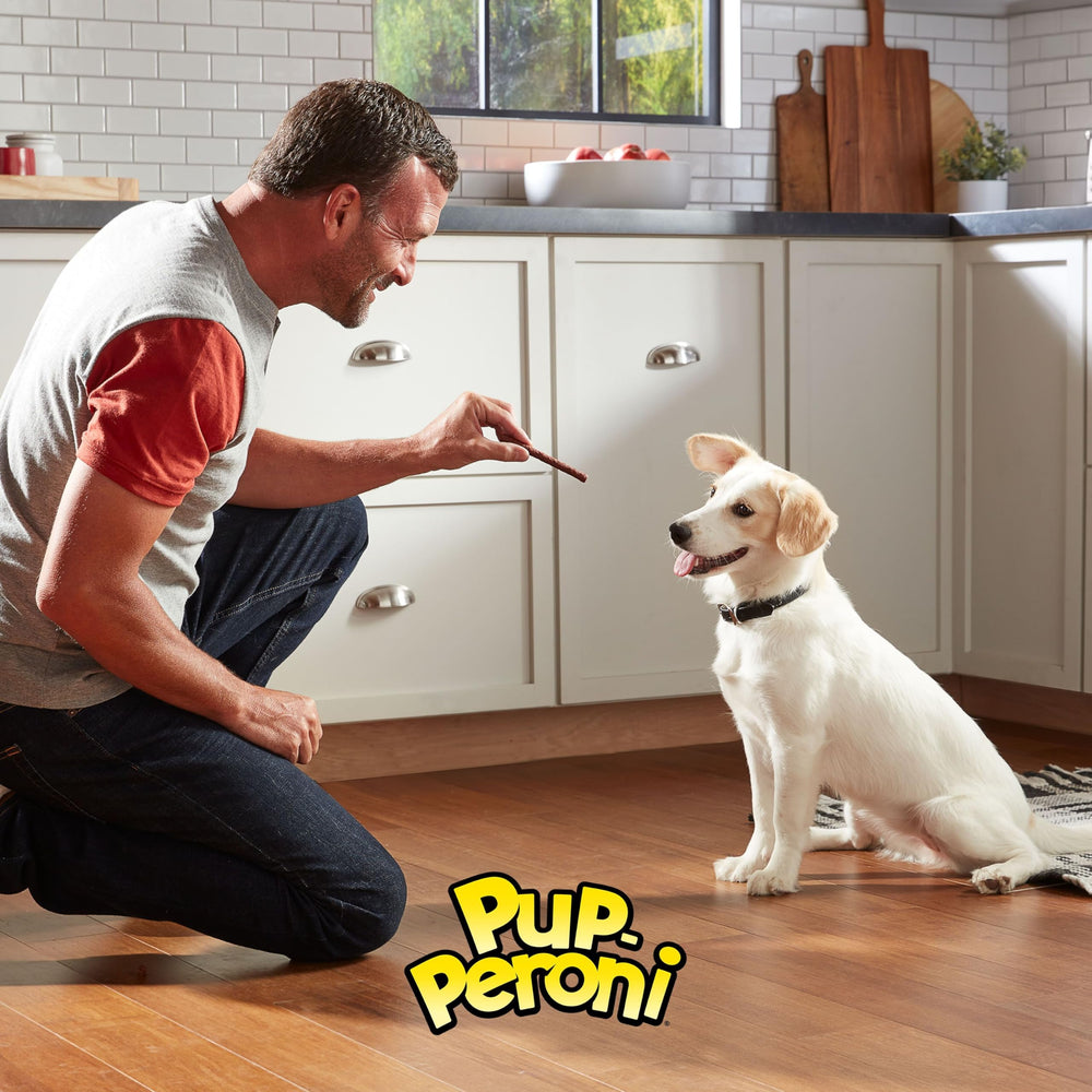 Icon highlighting 90% fat-free Pup-Peroni Lean Beef treats