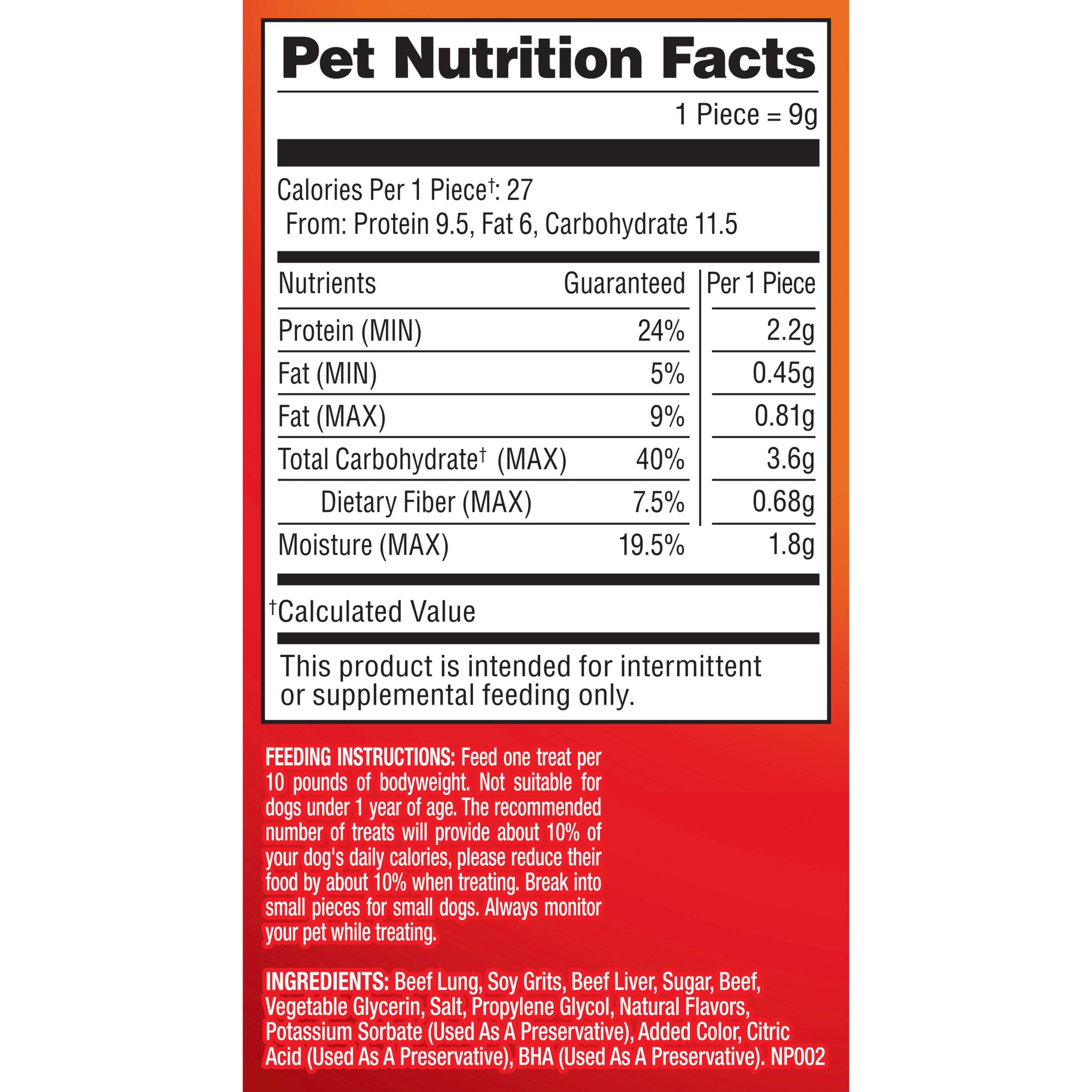Pup-Peroni Lean Beef serving idea for training rewards