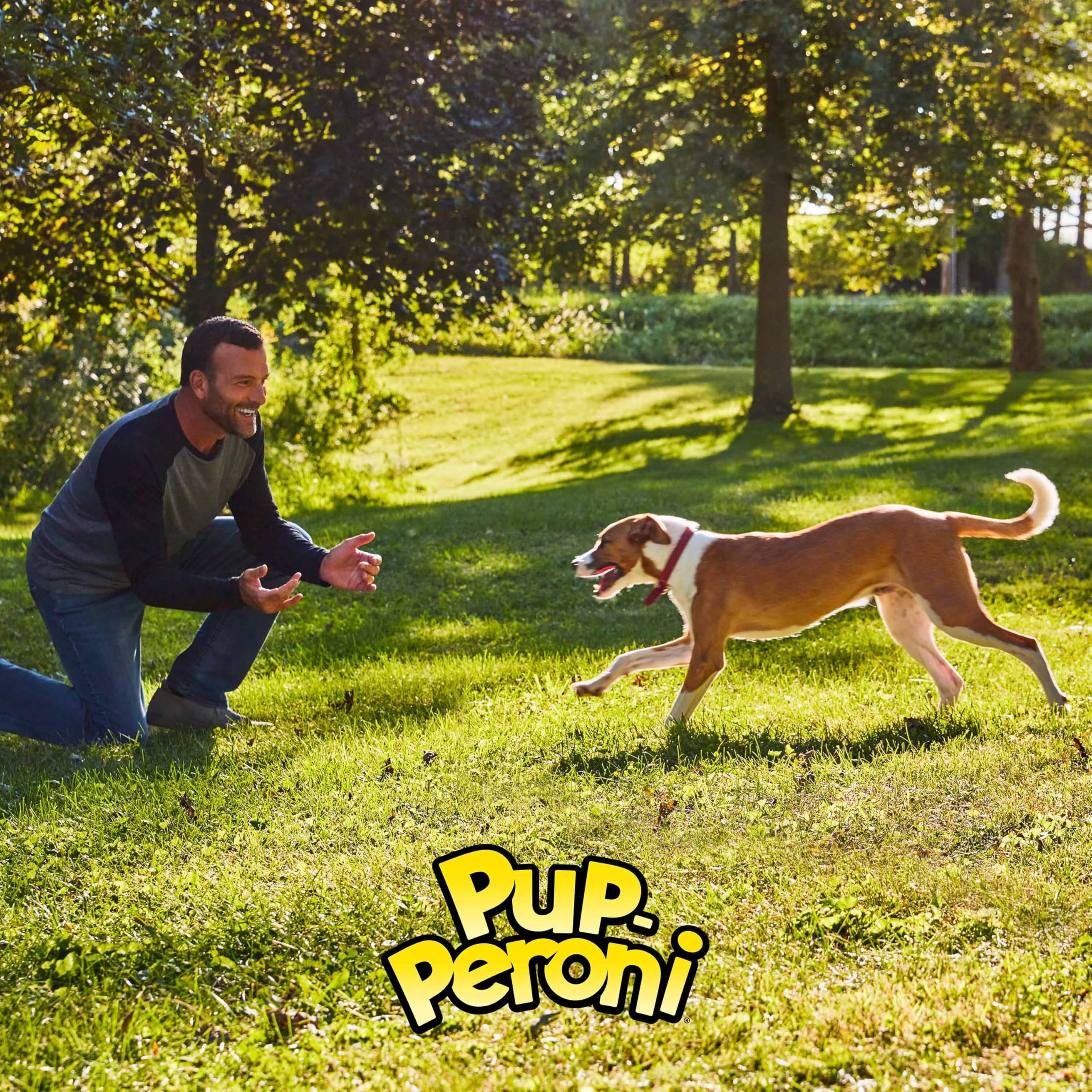 Pup-Peroni no colors including Red 40 shown on label.