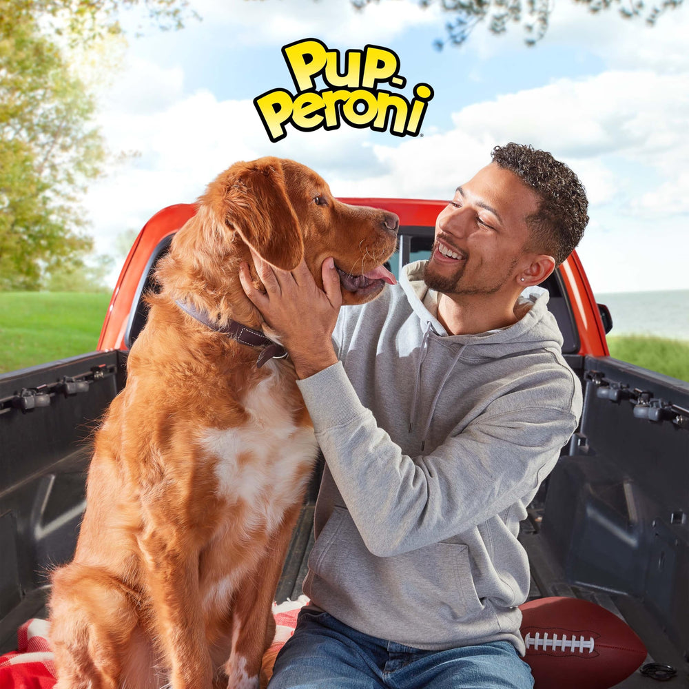 Pup-Peroni produced in USA facilities for quality control.
