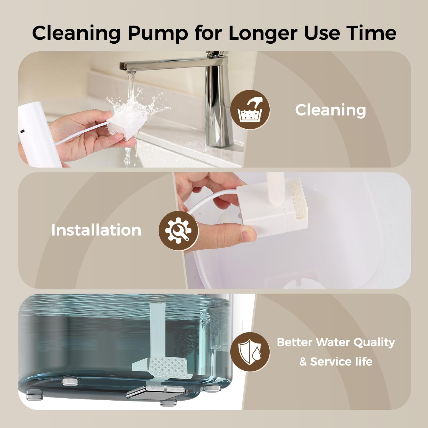 PUPERCI night use setup suits sensitive pets and late hours