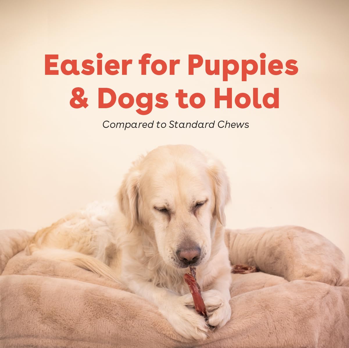 Pupford Bully Stick Rings promote healthy chewing in dogs.