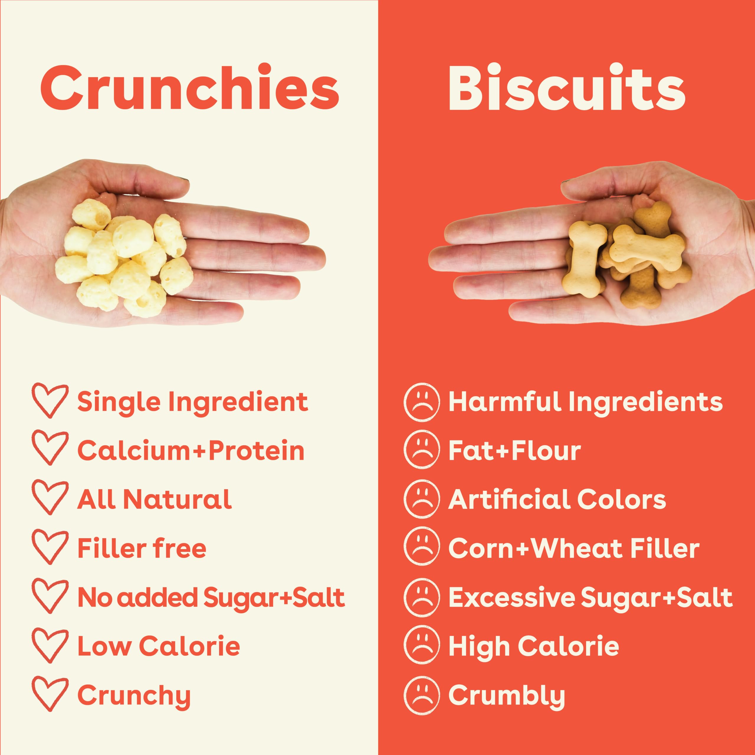 Pupford Cheese Crunchies Gouda serving bowl scene, easy to portion for snack time.