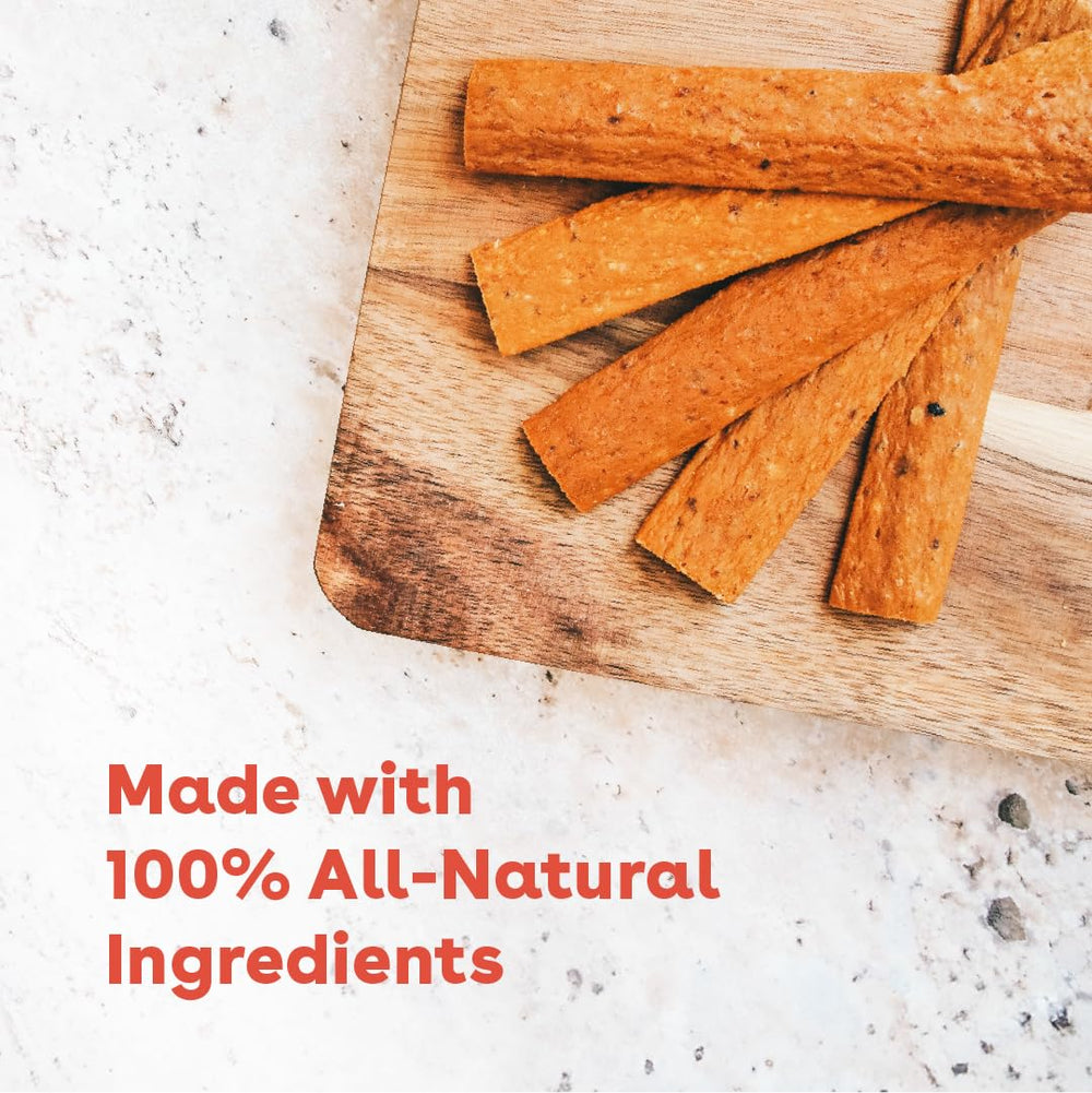 Close-up of real chicken and grain-free formula in Pupford jerky