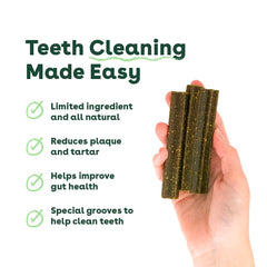 Pupford 4 inch chews shown for daily dental routine.