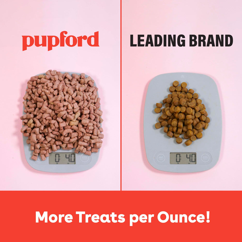 Pupford chicken-flavored treats offer variety for picky dogs