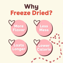 Pupford Freeze-Dried Training Treats ingredients list emphasizes simple beef liver components