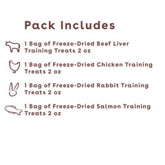 Pupford Beef Liver 2oz Bundle offers savory rewards for focus.